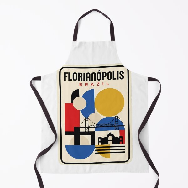 Item preview, Florianopolis Brazil Abstract Geometric Landmark Travel designed and sold by k3rstman1.