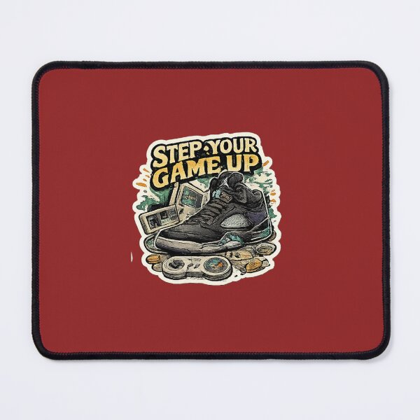 Item preview, Step Your Game Up – Retro Sneaker Gamer Sticker designed and sold by TheSoulGallery.
