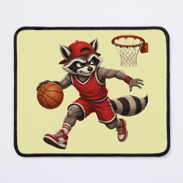 Item preview, Sporty Raccoon in action designed and sold by noport.