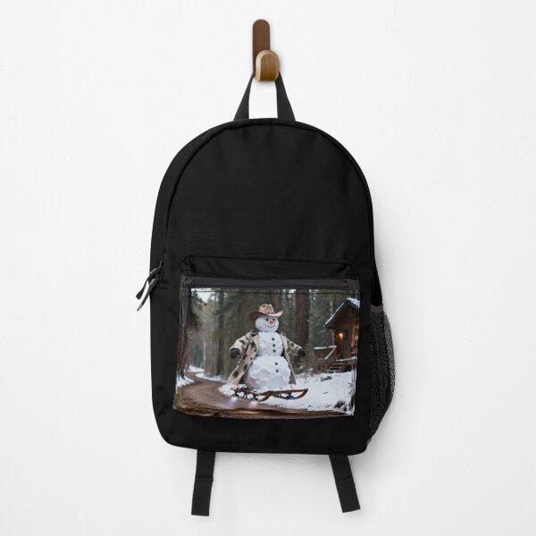 Item preview, Snow Man on Hover Sled designed and sold by shakespeare1212.