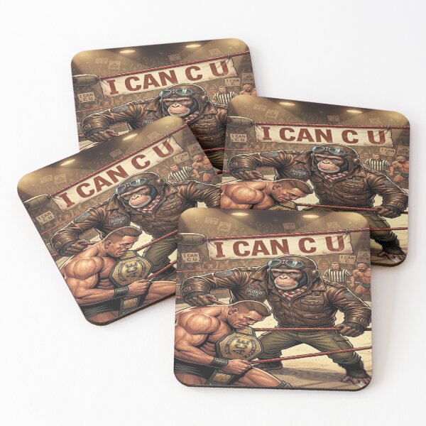 Item preview, Gorilla Fighter I Can C U Illustration designed and sold by Captain Coco .