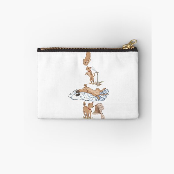 Item preview, Funny mixed breed dog summer scenes illustration designed and sold by MJ ART.