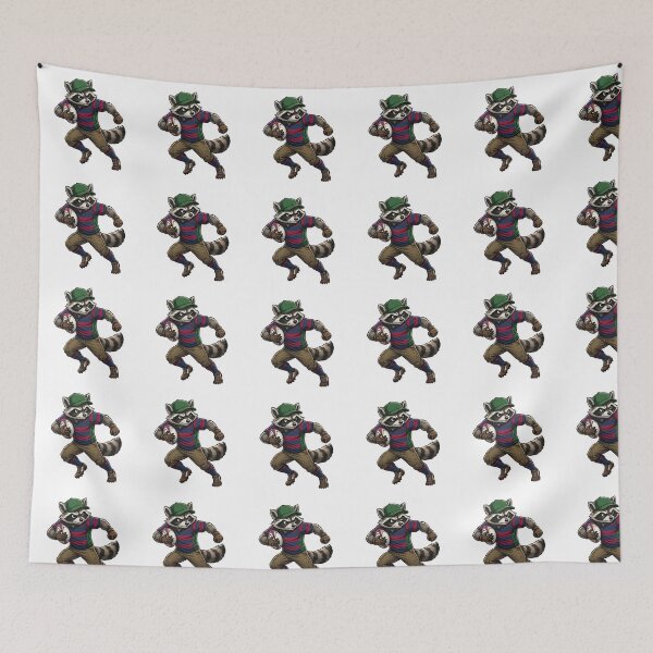 Item preview, Sporty Raccoon in action designed and sold by noport.