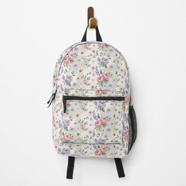 Item preview, Shabby Chic Pastel Floral Pattern - Elegant Rose Lavender Botanical Art designed and sold by EH World | Store.