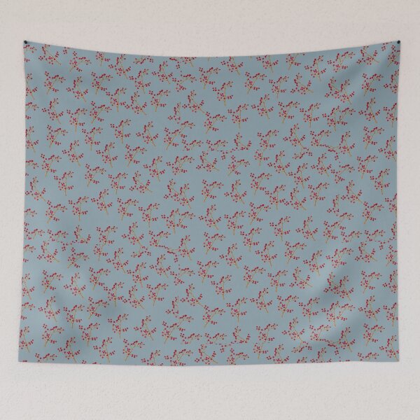 Item preview, Elegant Red Berry Botanical Pattern | color 10 designed and sold by Asmaa Abdul-Azim.