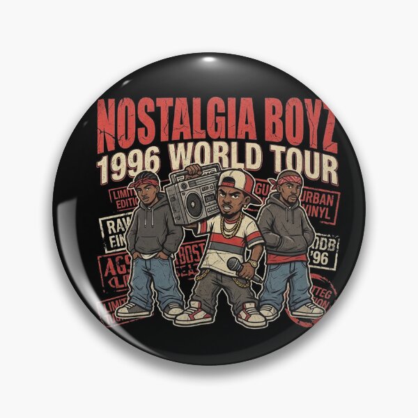 Item preview, Funny 90s Hip Hop Gift for Men — Vintage Rap Music Birthday Present designed and sold by PixelQ.