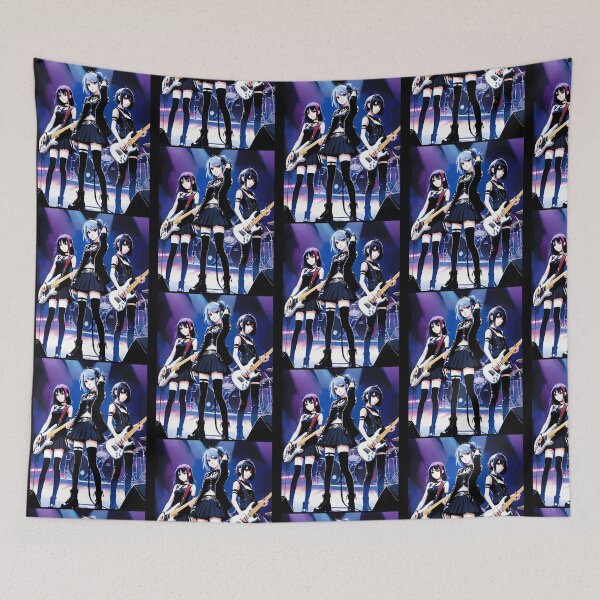 Item preview, Female Rock Band In Anime designed and sold by YokaiFujin.
