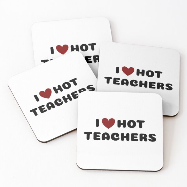 Item preview, I LOVE HOT TEACHERS designed and sold by Ravokee.