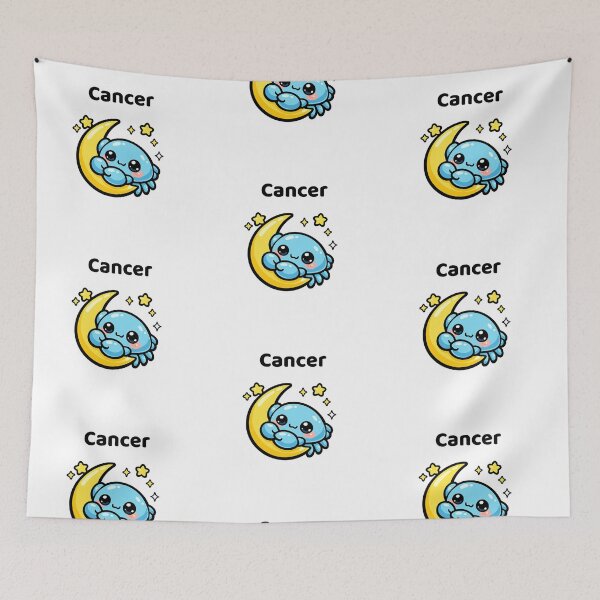 Item preview, Cute Cancer Zodiac Crab Kawaii Astrology designed and sold by creativiteemom.