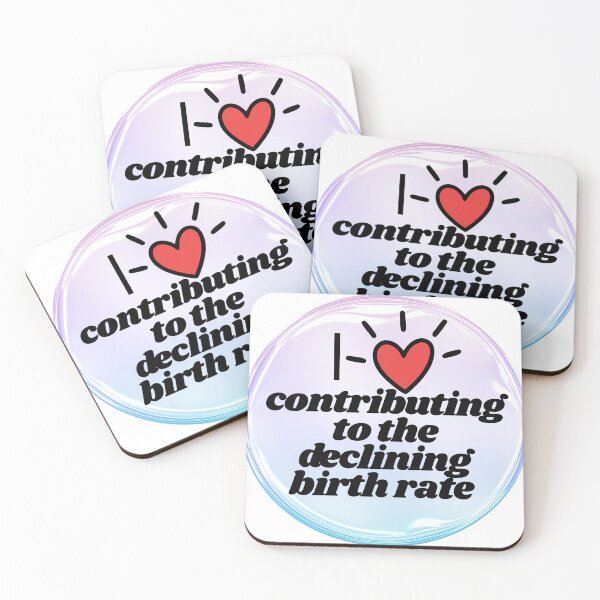 Item preview, I heart contributing to the declining birth rate circle  designed and sold by 2CRE8IVE4925.