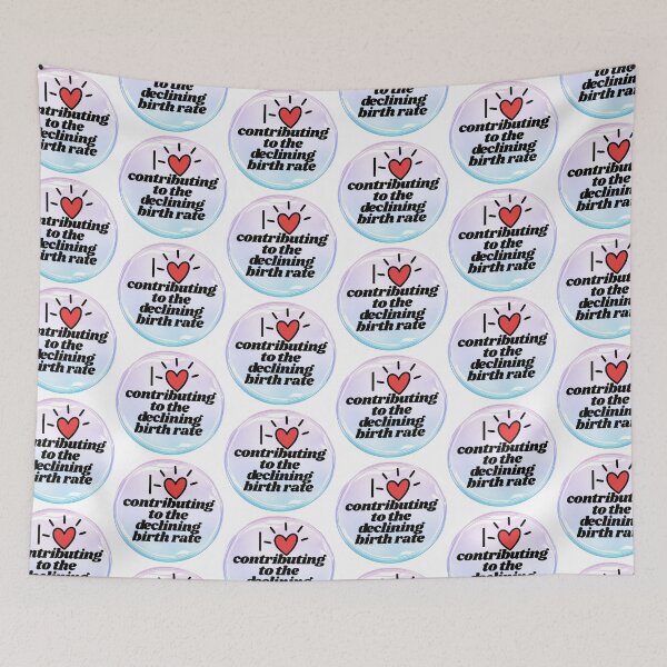 Item preview, I heart contributing to the declining birth rate circle  designed and sold by 2CRE8IVE4925.
