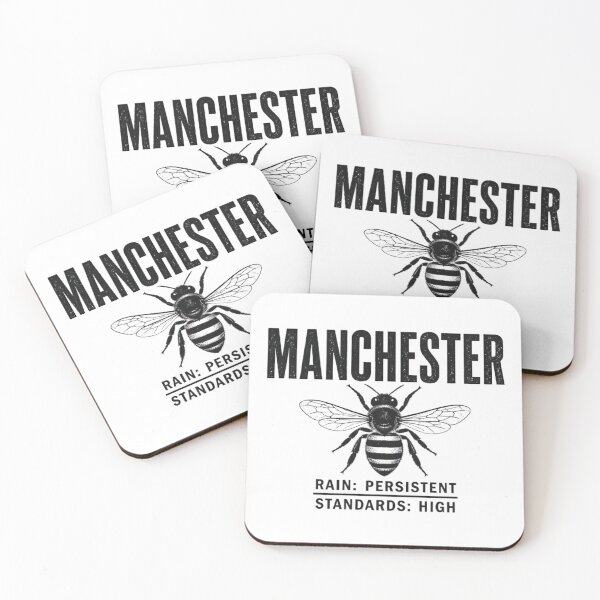 Item preview, Manchester - Worker Bee Graphic Tee designed and sold by Barcud Designs.