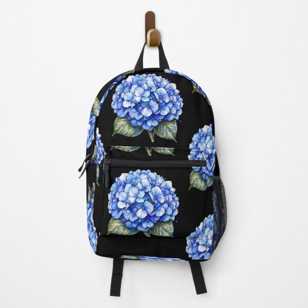 Item preview, Blue Hydrangea Botanical Illustration | Watercolor Floral Sketch Art designed and sold by ColorSplash123.