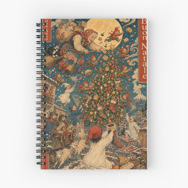 Item preview, Vintage Italian Crazy Christmas Dream designed and sold by Planthem.