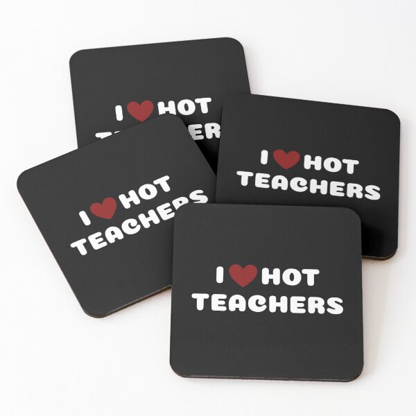 Item preview, I LOVE HOT TEACHERS designed and sold by Ravokee.