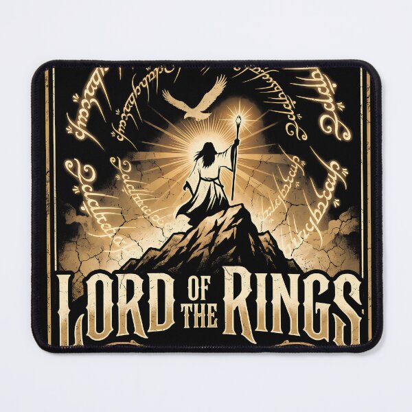 Item preview, Lord of the Rings Gandalf the White Poster designed and sold by Senpaiwaves.