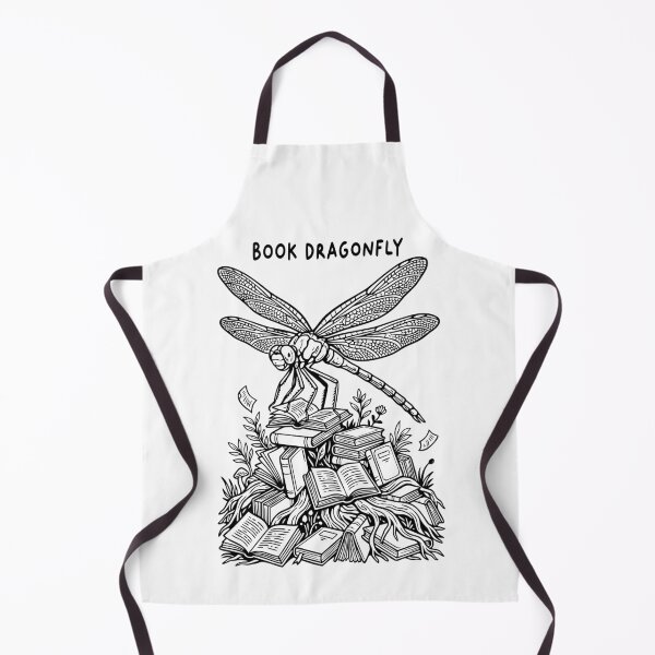 Item preview, Book Dragonfly Flying Dragon Bookish Reader Insect Books designed and sold by GrandeDuc.
