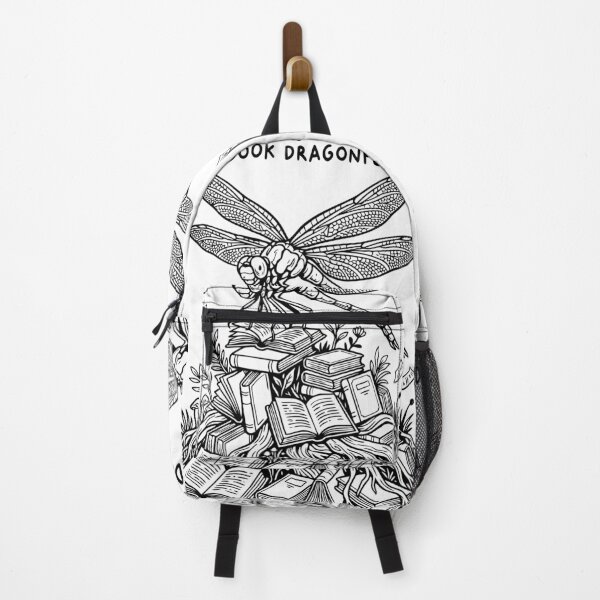 Item preview, Book Dragonfly Flying Dragon Bookish Reader Insect Books designed and sold by GrandeDuc.