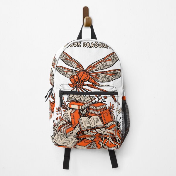 Item preview, Book Dragonfly Flying Dragon Bookish Reader Insect Books designed and sold by GrandeDuc.