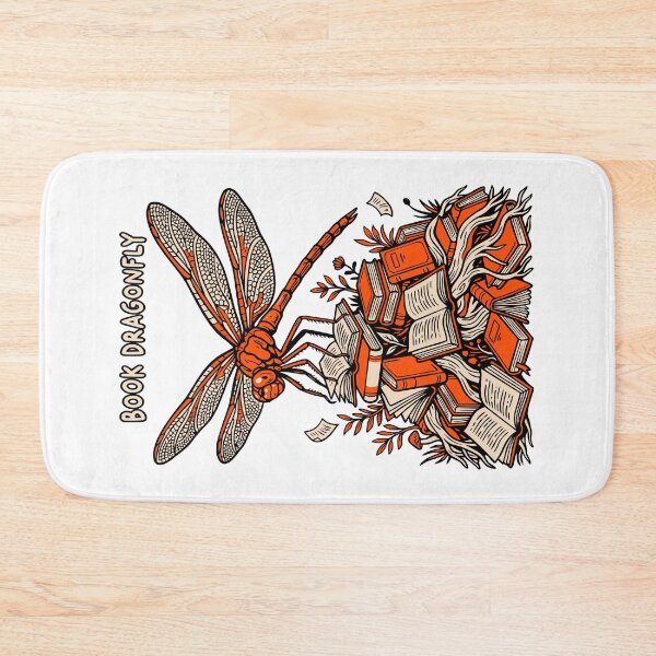 Item preview, Book Dragonfly Flying Dragon Bookish Reader Insect Books designed and sold by GrandeDuc.