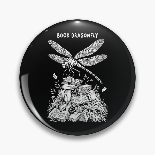 Item preview, Book Dragonfly Flying Dragon Bookish Reader Insect Books designed and sold by GrandeDuc.