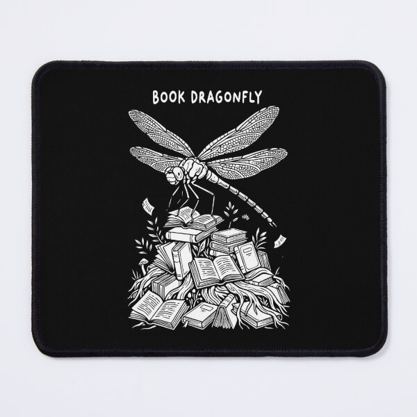 Item preview, Book Dragonfly Flying Dragon Bookish Reader Insect Books designed and sold by GrandeDuc.