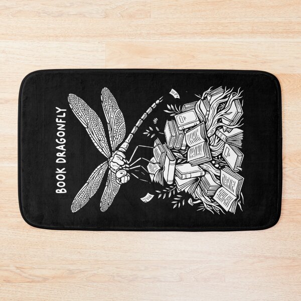 Item preview, Book Dragonfly Flying Dragon Bookish Reader Insect Books designed and sold by GrandeDuc.