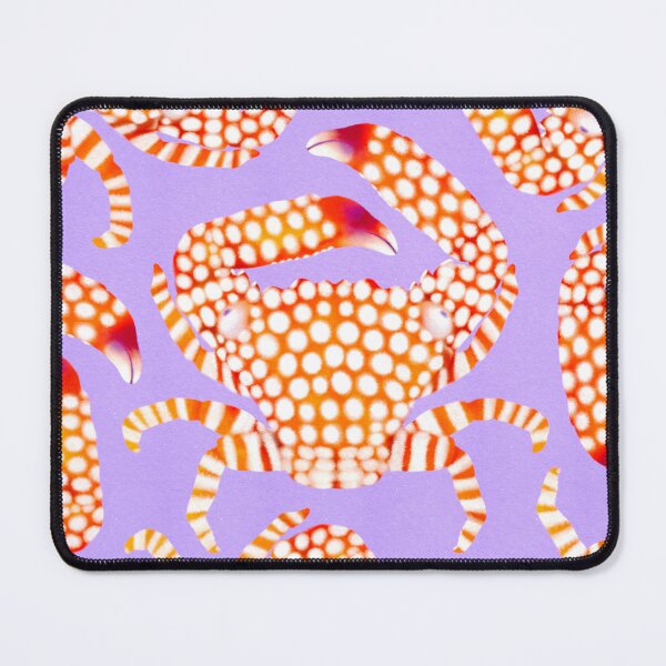 Item preview, Saltwater Society | Red-spotted trapeze crab pattern designed and sold by prntsystm.