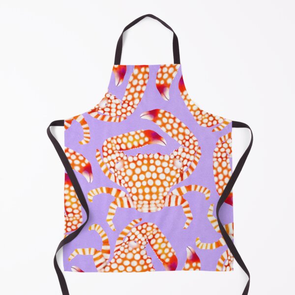 Item preview, Saltwater Society | Red-spotted trapeze crab pattern designed and sold by prntsystm.