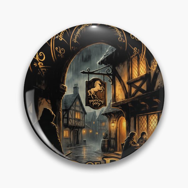 Item preview, Lord of the Rings The Prancing Pony Poster designed and sold by Senpaiwaves.
