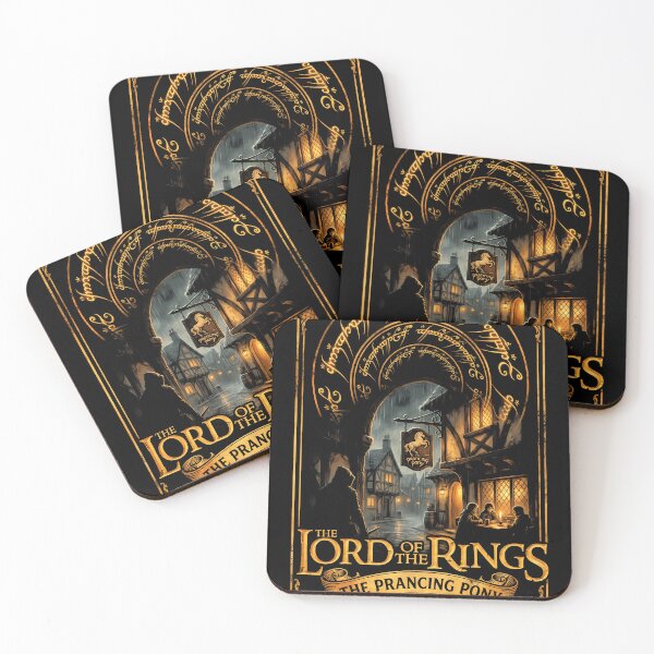 Item preview, Lord of the Rings The Prancing Pony Poster designed and sold by Senpaiwaves.