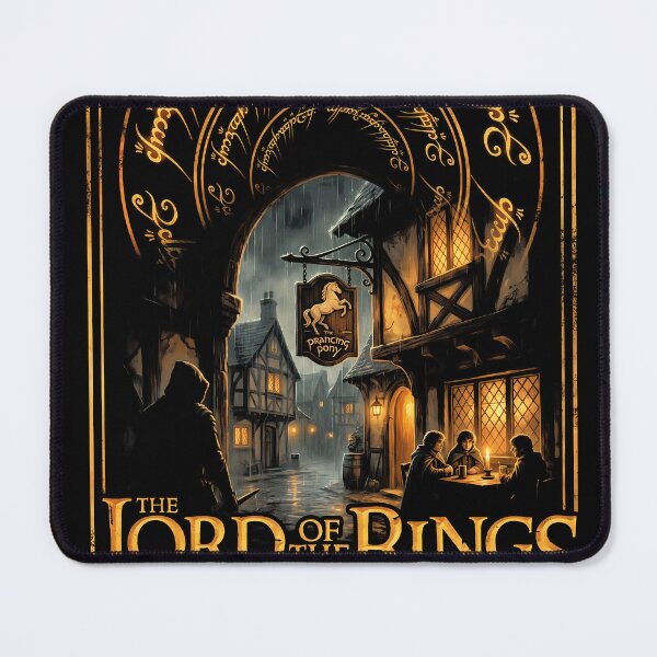 Item preview, Lord of the Rings The Prancing Pony Poster designed and sold by Senpaiwaves.