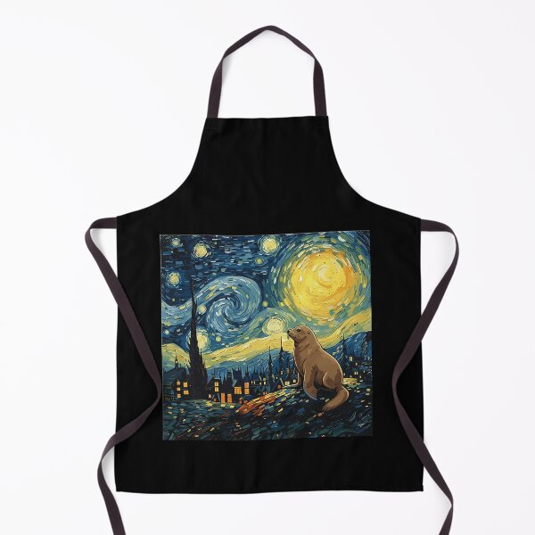 Item preview, Otter Starry Night Van Gogh Art Lover Men Women designed and sold by Littermin.