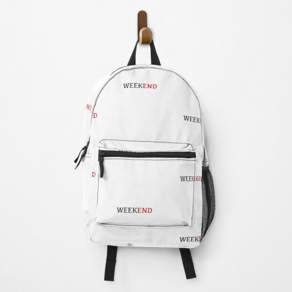 Item preview, Weekend END Minimalist Typography designed and sold by pixelandpine.