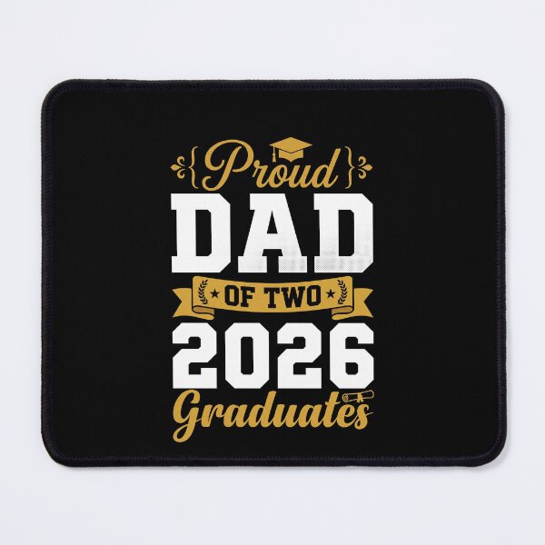 Item preview, Proud Dad Of Two 2026 Graduates Father Graduation Class Of 2026 designed and sold by SofenArt.