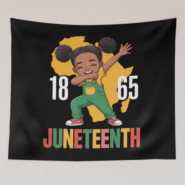 Item preview, juneteenth Dabbing Black African  designed and sold by SapfireStuArt.