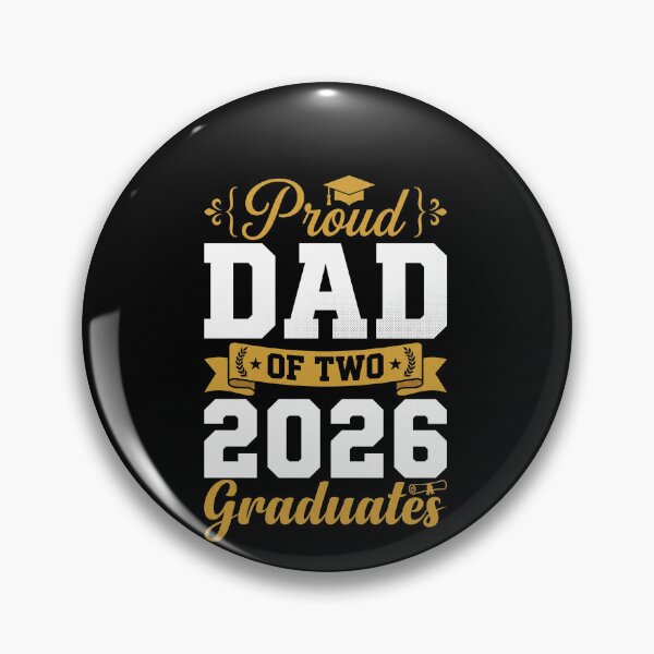 Item preview, Proud Dad Of Two 2026 Graduates Father Graduation Class Of 2026 designed and sold by SofenArt.