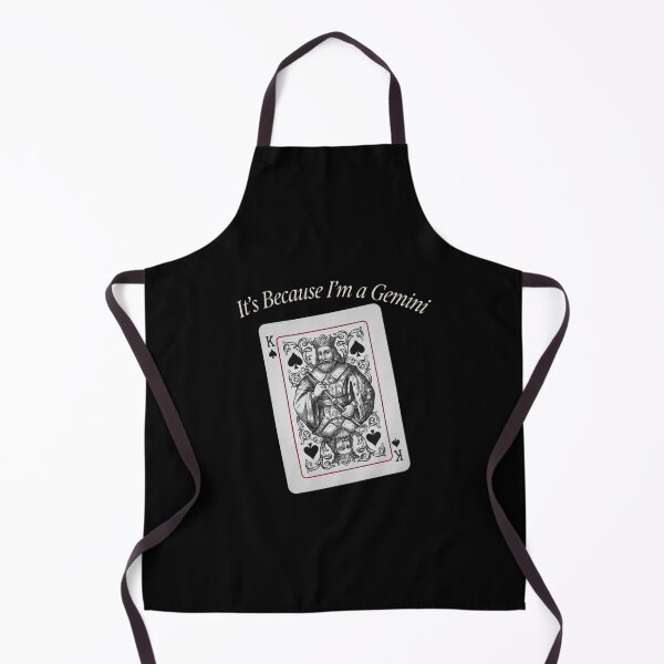 Item preview, It's Because I'm a Gemini – Vintage Playing Card Zodiac Design designed and sold by Heneket.