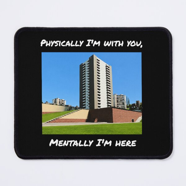 Item preview, Physically I’m With You Mentally I’m Here designed and sold by LOUP-SOLI.