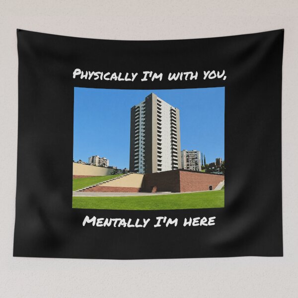 Item preview, Physically I’m With You Mentally I’m Here designed and sold by LOUP-SOLI.