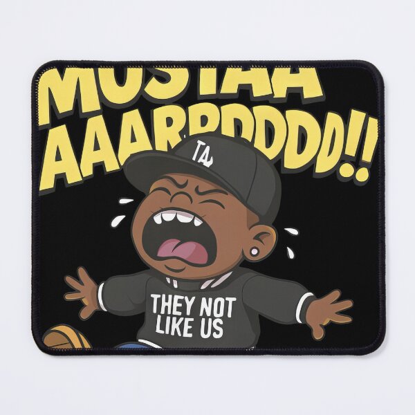 Item preview, Mustard AAARRDDDD, They Not Like Us, Kendrick Lamar Music #641 designed and sold by sandrahofer-art.