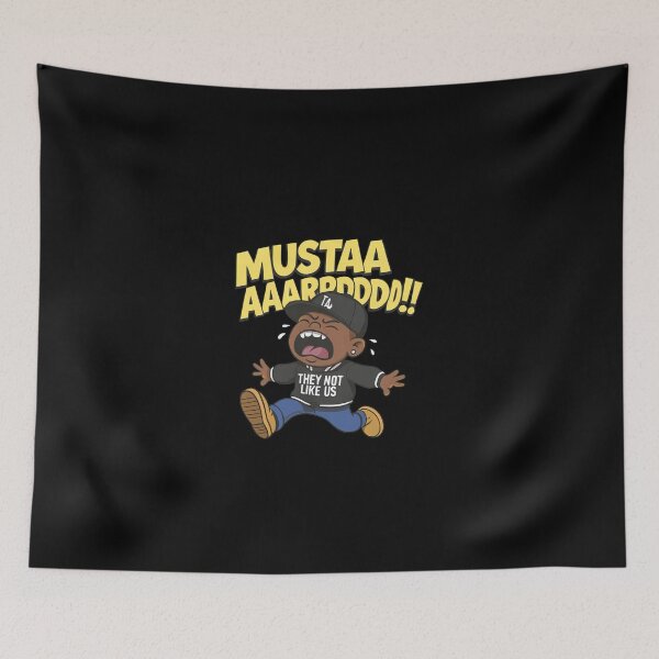 Item preview, Mustard AAARRDDDD, They Not Like Us, Kendrick Lamar Music #641 designed and sold by sandrahofer-art.