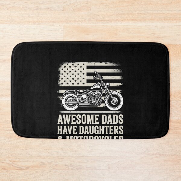 Item preview, Awesome Dads Have Daughters & Motorcycles | Biker Father Daughter Rider designed and sold by SofenArt.
