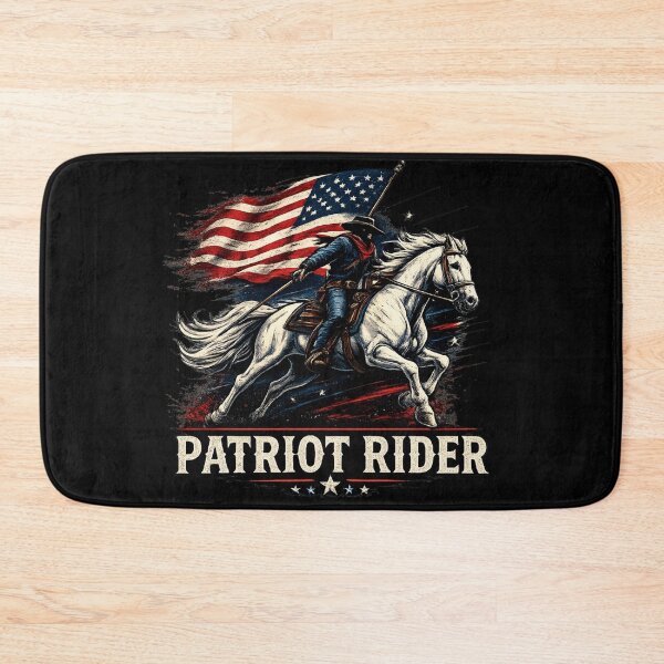 Item preview, Patriot Rider | American Flag Horse Rider Western Equestrian Gift designed and sold by astersgraphics.