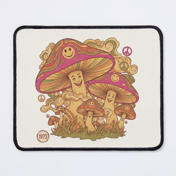 Item preview, Funny 1970s Mushroom Birthday Gift for Him designed and sold by PixelQ.