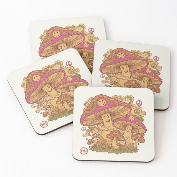 Item preview, Funny 1970s Mushroom Birthday Gift for Him designed and sold by PixelQ.