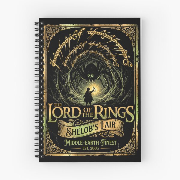 Item preview, Lord of the Rings Shelobs Lair Poster designed and sold by Senpaiwaves.