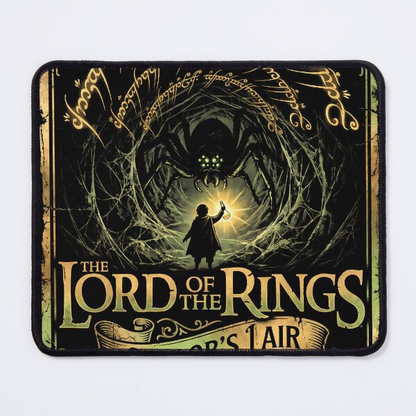 Item preview, Lord of the Rings Shelobs Lair Poster designed and sold by Senpaiwaves.