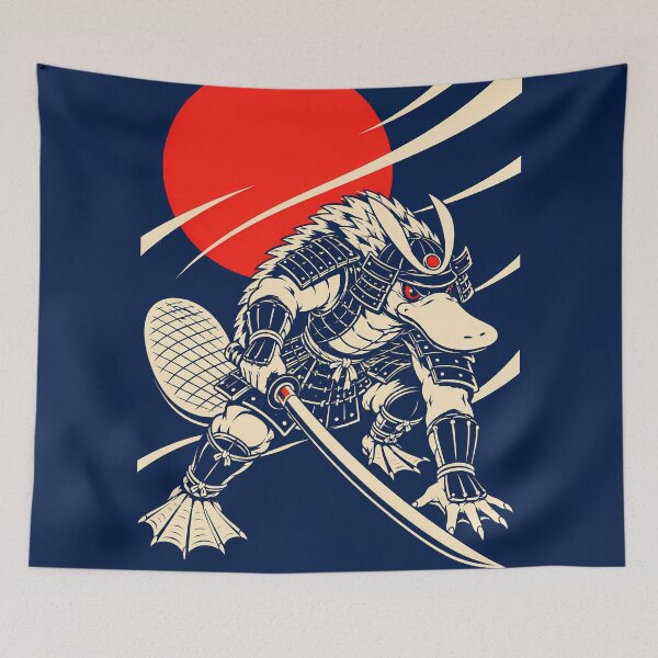 Item preview, Samurai Platypus designed and sold by KungPowUnicorn.