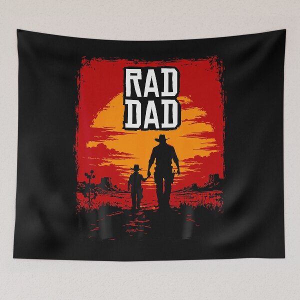 Item preview, Rad Dad Father And Son Western Sunset designed and sold by Fereskabilon.